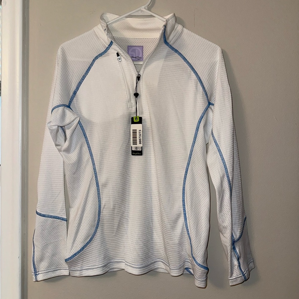 Straight Down quarter zip size S